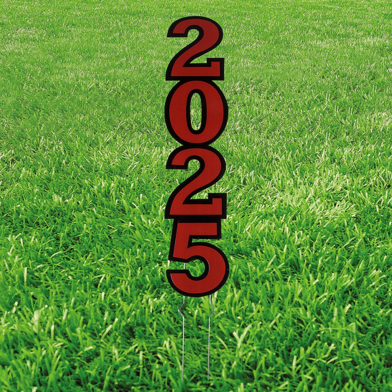 11" x 30" Class of 2025 Vertical Corrugated Plastic Yard Sign